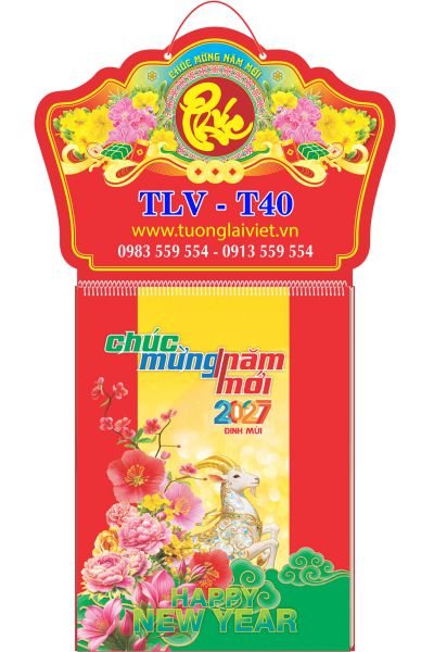 Lịch Bloc 52 tuần Hoa Xuân