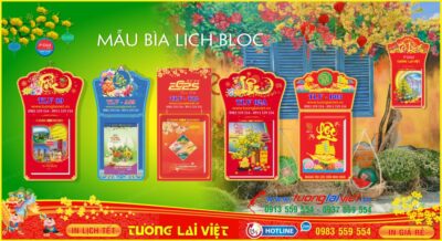 Mẫu Lịch Bloc Khổ Đại